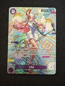 One Piece Uta SP Alternative Art Parallel OP02-120 English Edition - NM - Image 1