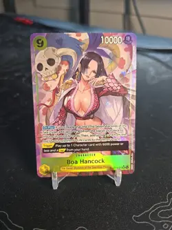 Boa Hancock Alt Art OP14-112 SR The Azure Sea’s Seven English One Piece TCG NM - Image 1