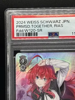 2024 WEISS SCHWARZ JPN SR #081 PROMISED TOGETHER RIAS PSA 10 - Image 2