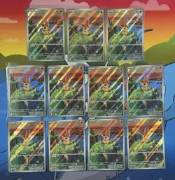 Victini 208 SVP Illustration Rare Pokemon Card Scarlet & Violet Promo - Image 1