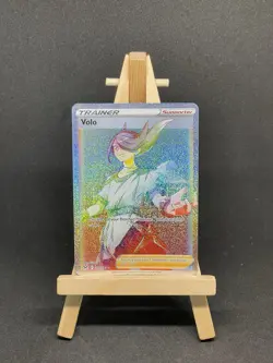 Pokemon TCG Volo Lost Origin Full Art Rainbow Card 211/196 Near Mint Condition - Image 1