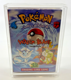 Pokemon Cards - SEALED Water Blast Theme Deck - Jungle Set With Protective Case - Image 1