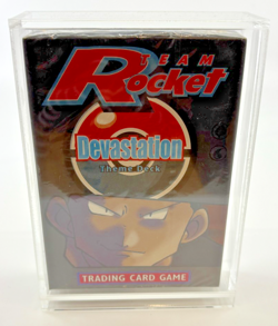 Pokemon Cards - SEALED Devastation Theme Deck - Team Rocket With Protective Case - Image 1