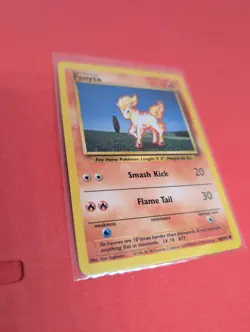 Ponyta 60/102 Common 🔥/🔥 Base Set / WOTC 1999 Pokemon Card - Image 1