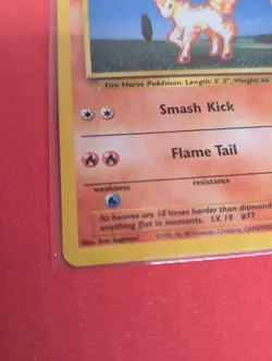 Ponyta 60/102 Common 🔥/🔥 Base Set / WOTC 1999 Pokemon Card - Image 5