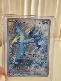 161/159 Articuno : Illustration Rare Card : Journey Together : Pokemon TCG MINT - Image 4