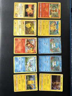 Pokemon TCG vintage Card Bundle - including Pikachu, Charmander & Squirtle - Image 1