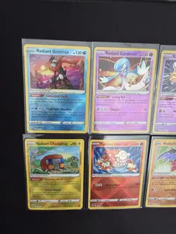 Radiant Rare Pokemon 6 Card Lot NM Greninja Gardevoir Alakazam Charjabug Heatran - Image 5