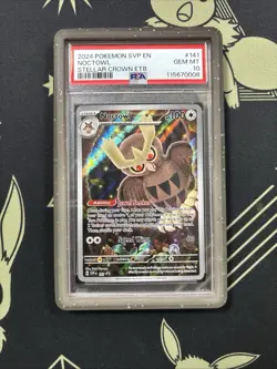 Noctowl 141 Sv: Scarlet & Violet Promo Card Holo Psa 10 - Image 1