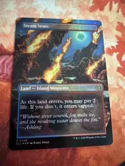 Steam Vents (Borderless) Lorwyn Eclipsed Foil - Image 2