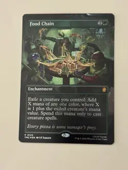 Food Chain TMNT MTG TCG Borderless Foil Promo - Image 1