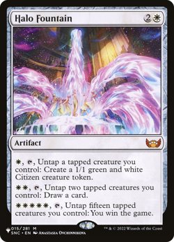 Halo Fountain #15 | Near Mint | The List Magic MTG - Image 1