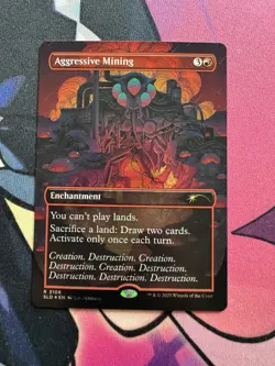 Aggressive Mining (Galaxy Foil) Secret Lair Drop Foil - Image 1