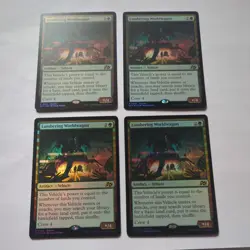 Lumbering Worldwagon Promo Aetherdrift Foil x4 pack fresh - Image 1