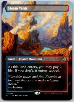 Steam Vents (Borderless) R Lorwyn Eclipsed 348 NM - Image 1