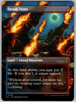 Steam Vents (Borderless) R Lorwyn Eclipsed 348 NM - Image 2