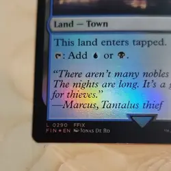 Magic: The Gathering Treno, Dark City 0290 Final Fantasy Holo Land Town - Image 5