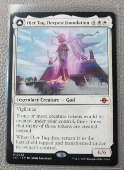 Mtg Lost Caverns Of Ixalan Ojer Taq, Deepest Foundation NM - Image 1