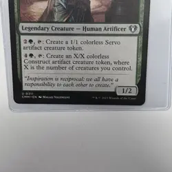 Oviya Pashiri, Sage Lifecrafter Commander Masters #311 MTG - Image 2