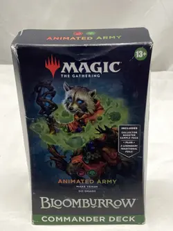 Magic The Gathering Bloomburrow Animated Army Commander Deck Sealed - Image 1