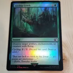 Magic: The Gathering Airship Crash 0171 Final Fantasy Instant Cycling Foil - Image 1