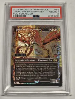 Magic MTG- Zirda, the Dawnmaker PSA 10 MoM - Multiverse Serial #181/500 - Image 1