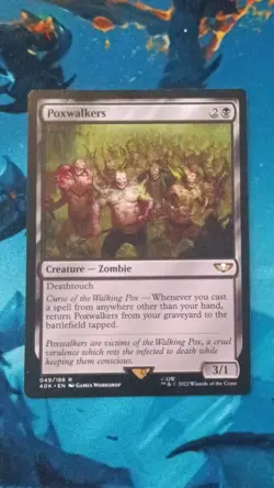 Magic: The Gathering Poxwalkers (Rare Creature, Deathtouch, Warhammer 40000) - Image 1