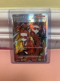 Pokemon Team Flare Grunt Trainer Supporter Promo Holo Alt Art 073A/083 English - Image 1