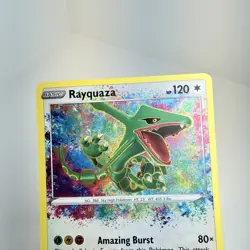 Rayquaza 138/185 (NM) - SWSH04: Vivid Voltage - Amazing Rare - Pokemon TCG - Image 5