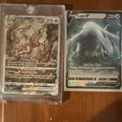 Pokemon Silver Tempest Zoroark VSTAR & Lugia V Holo Ability Card Lot - Image 1