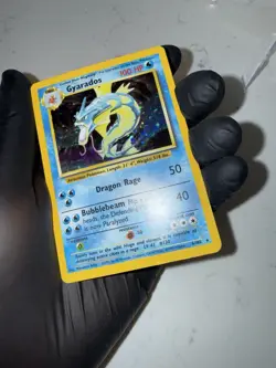 Pokemon Gyarados Base Set Holo Rare 6/102 100 HP English 1999 Trading Card - Image 5