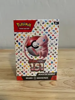 Pokemon TCG Scarlet & Violet 151 Booster Bundle Factory Sealed New (6 packs) Eng - Image 1