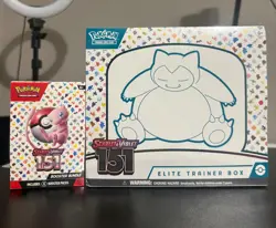 Pokemon 151 ETB Elite Trainer Box & Booster Bundle Sealed 2023 Scarlet & Violet - Image 1