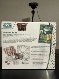Pokemon 151 ETB Elite Trainer Box & Booster Bundle Sealed 2023 Scarlet & Violet - Image 5