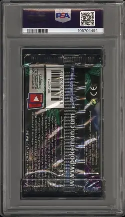 PSA 10 2017 Pokemon S&M Guardians Rising Graded Booster Pack Lycanroc Midnight - Image 2