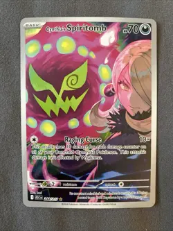 Pokemon Cynthia's Spiritomb 244/217 Me: Ascended Heroes Holo Illustration Rare - Image 3
