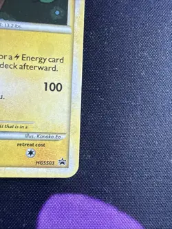 Pikachu HGSS03 Black Star Promo 2010 Holo Rare Pokemon Card TCG - Image 4