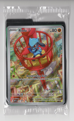 Riolu 010 Pokemon Center Promo SEALED Pokemon TCG Mega Evolution - Image 1