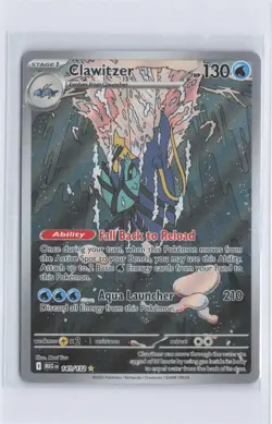 Clawitzer 141/132 Illustration Rare Mega Evolution Pokemon NM - Image 1