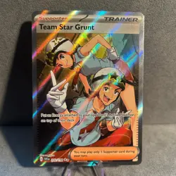 Team Star Grunt 242/198 Scarlet & Violet Pokemon NM - Image 1