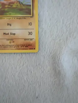 Pokemon TCG Diglett Base Set 47/102 Regular LP. - Image 5