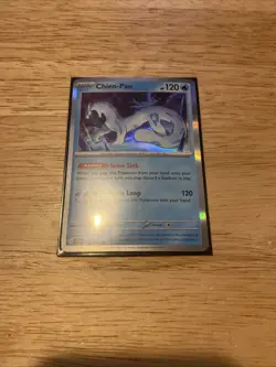 POKEMON SURGING SPARKS HOLO RARE CHIEN-PAO 56/191 - Image 1