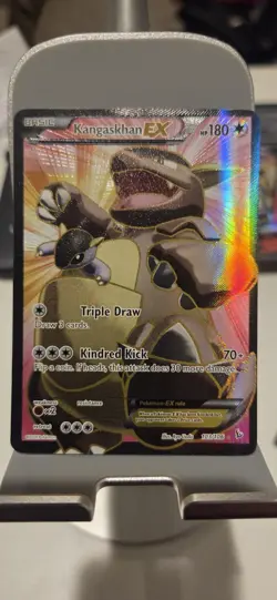 2014 Pokemon XY Flashfire Kangaskhan EX Full Art Holo Ultra Rare 103/106 NM/VLP - Image 1