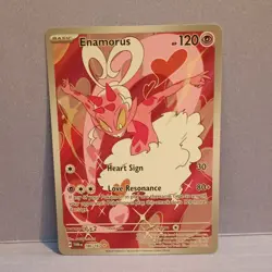 Pokemon Enamorus 180/167 Sv06: Twilight Masquerade 120 HP Illustration Rare Holo - Image 1