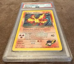 2000 POKEMON GYM HEROS ROCKETS MOLTRES HOLO VG-EX PSA 4 #12 - Image 4