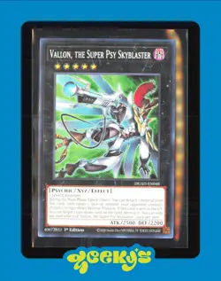 Yugioh! Vallon, the Super Psy Skyblaster - DUAD-EN048 - Common - 1st Edition Nea - Image 1