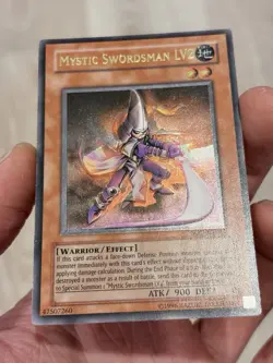 Yugioh Misprint Silent Swordsman LV2 Imprint Shift Error Ultimate Rare LP - Image 5