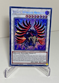 Yugioh / Black-Winged Dragon / L5DD-ENS03 / Secret Rare / 1st Edition - Image 1