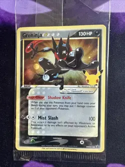 SEALED Greninja Gold Star SWSH144 Pokemon Celebrations - Image 1