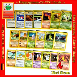 20x Pokemon Karten WOTC Sammlung gemischt div. Set TCG non Holo /T62 - Image 1